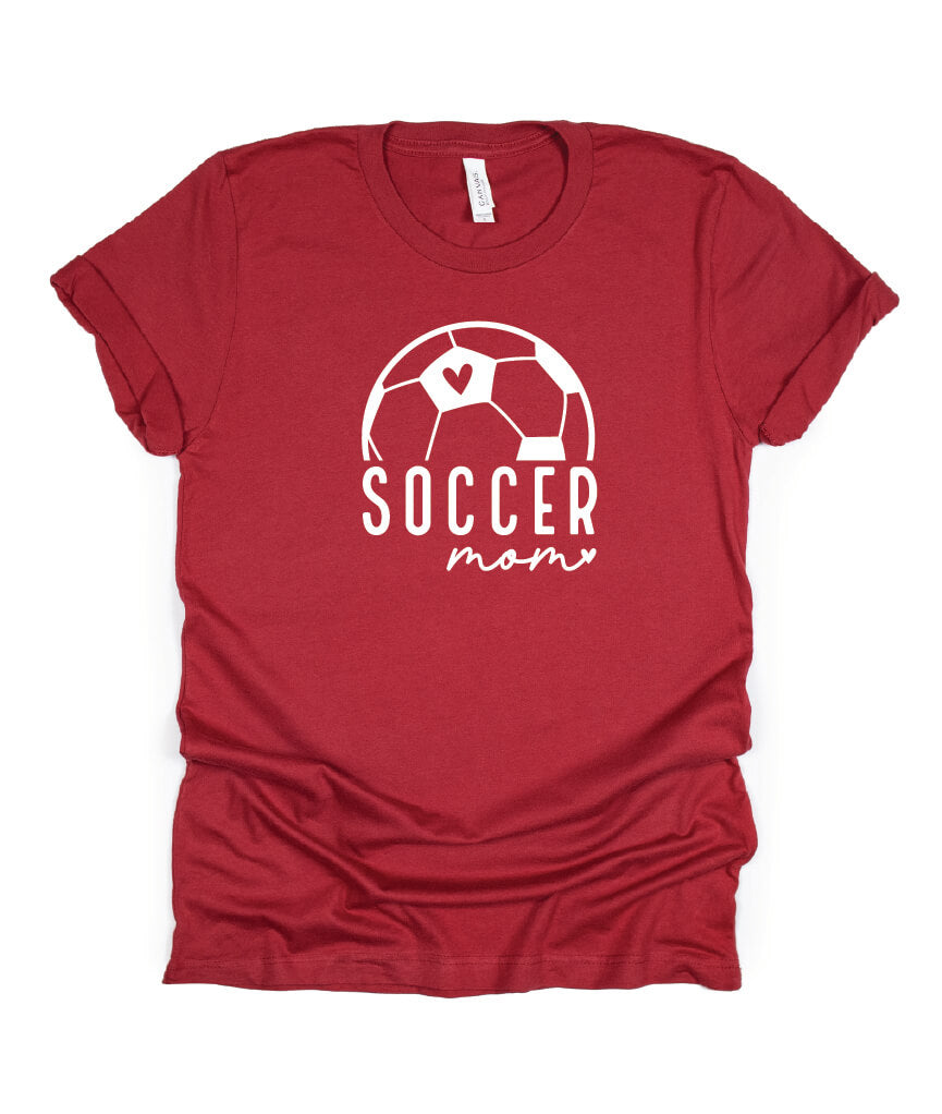 Soccer Mom Shirt red