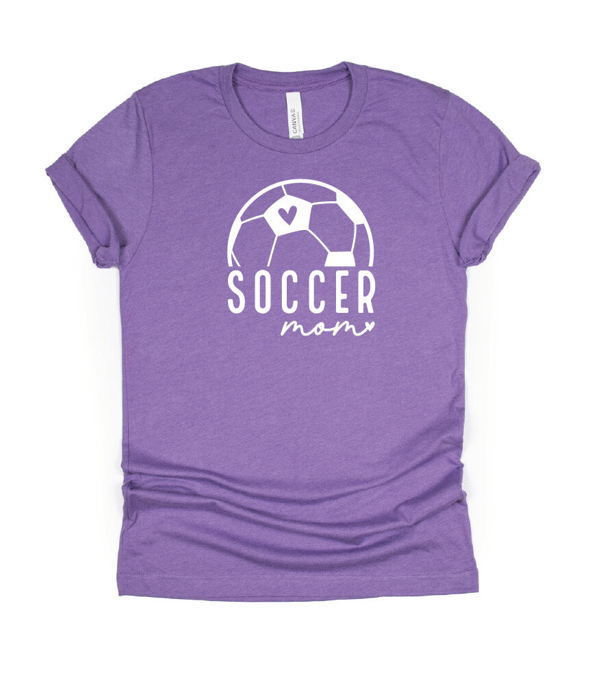 Soccer Mom Shirt purple