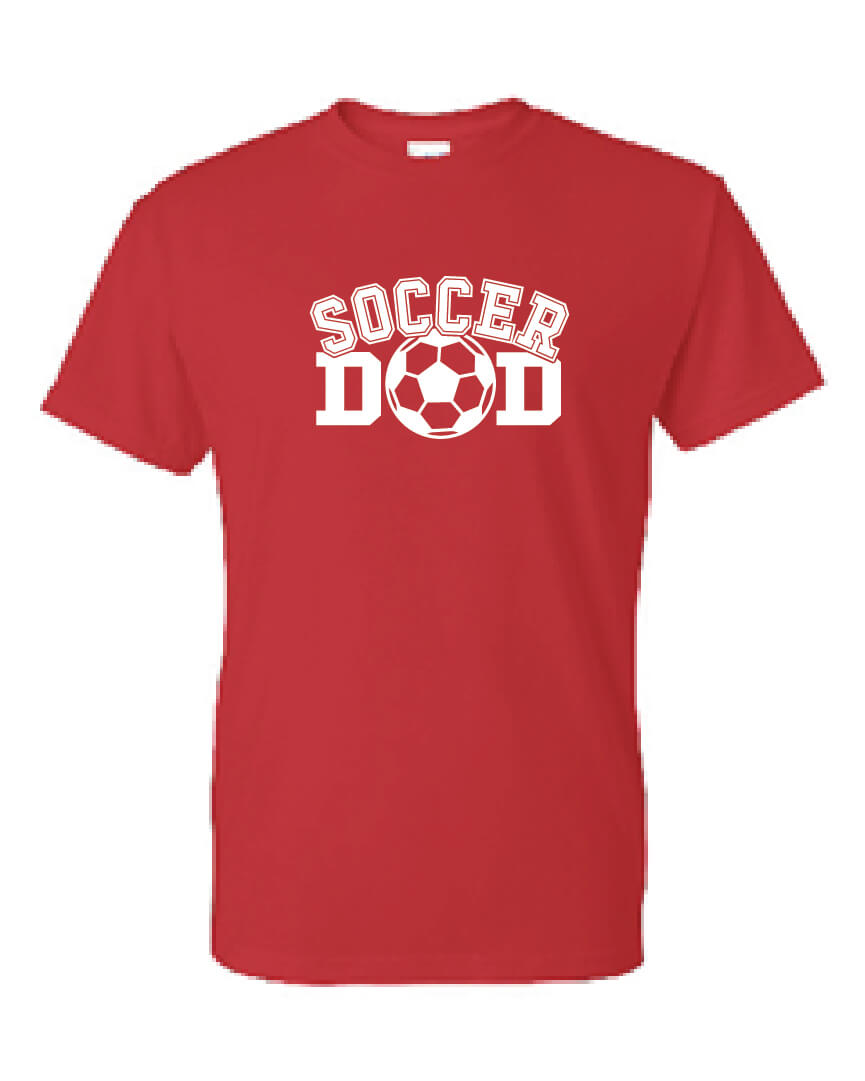 Soccer Dad Shirt red