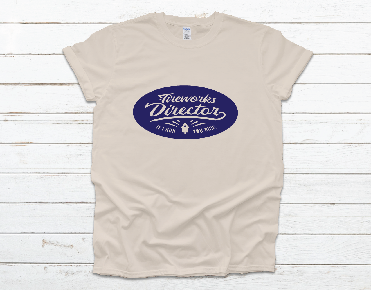 Fireworks Director Shirt - cream