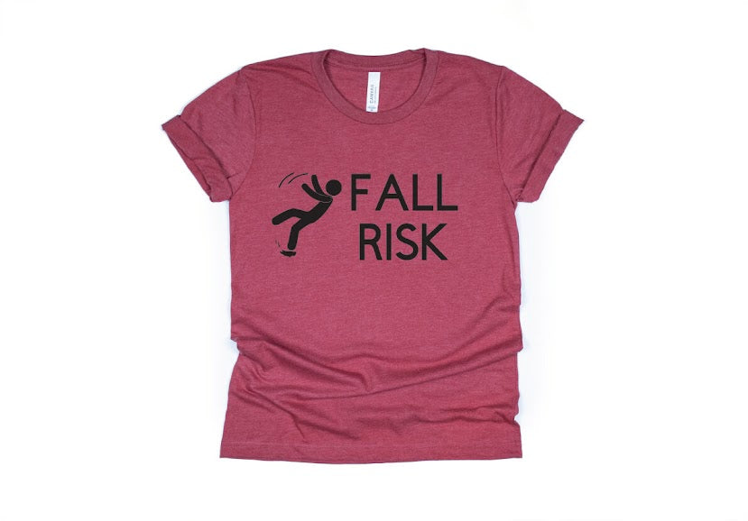 Fall Risk Shirt - red