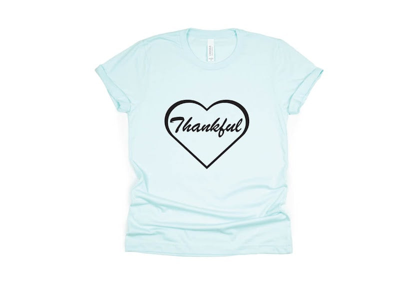 Thankful Shirt - light blue