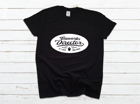 Fireworks Director Shirt - black