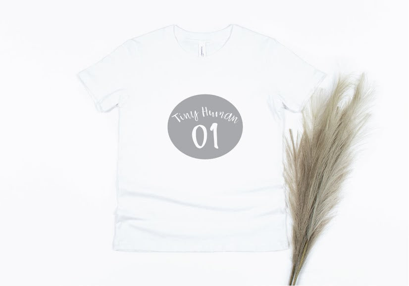 Tiny Human Shirt - white