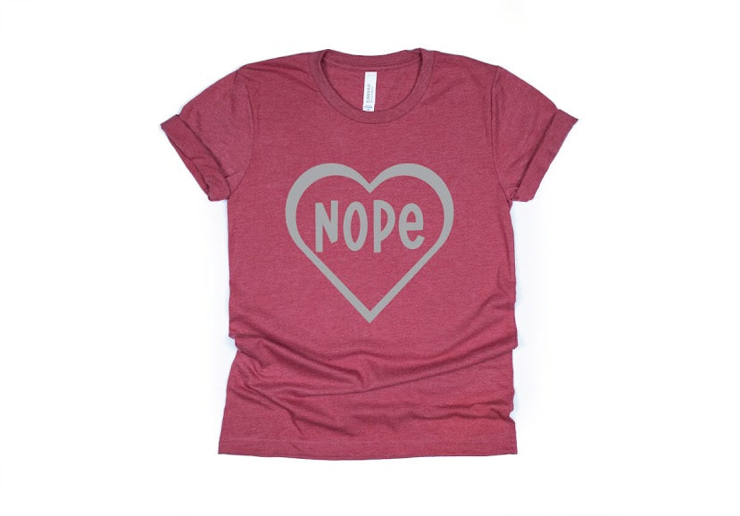 Nope Shirt - red