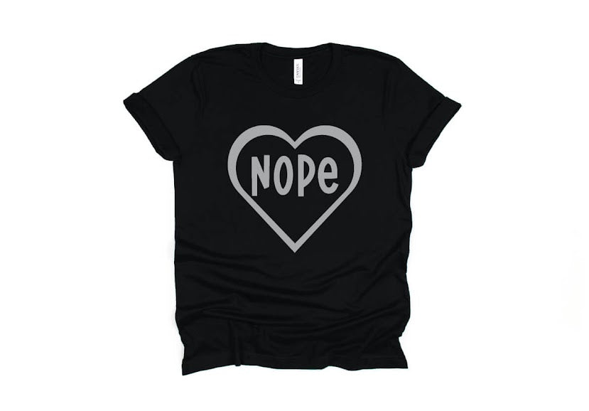 Nope Shirt - black