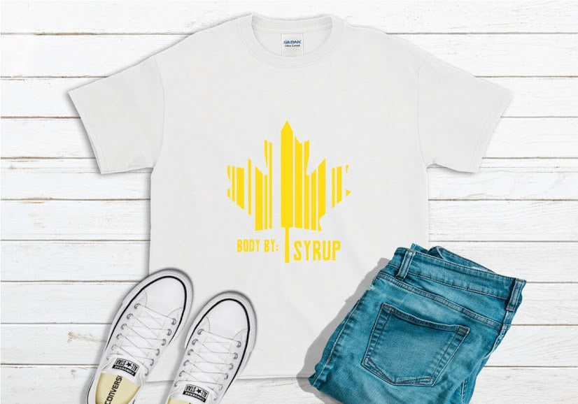 Body By: Syrup Shirt - white