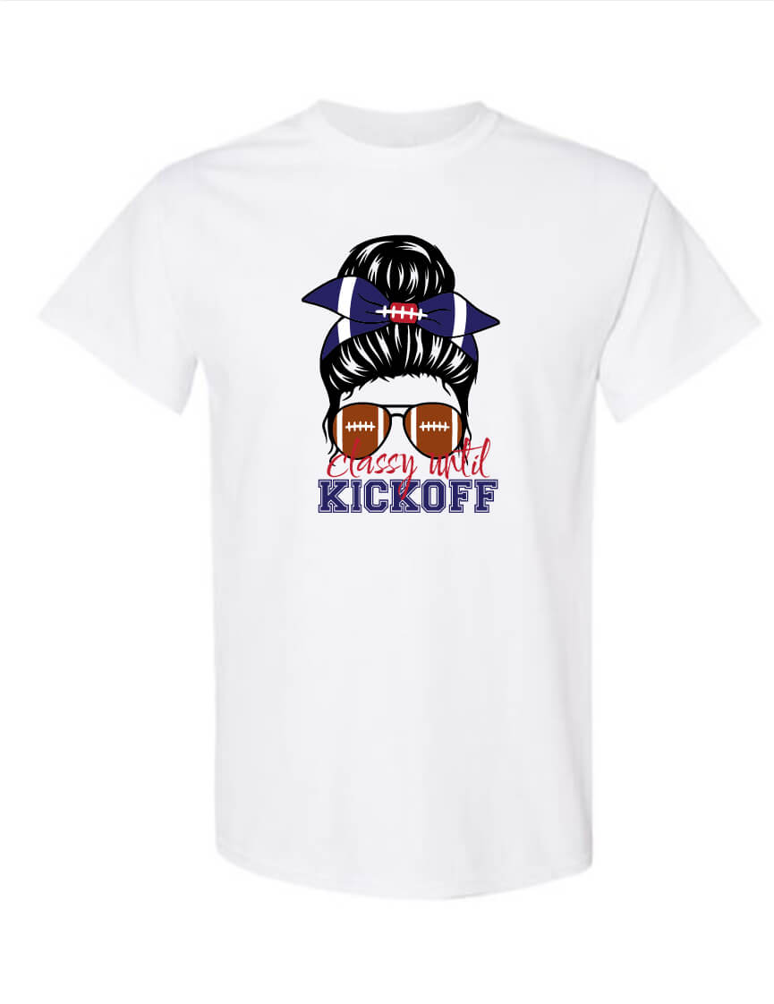Classy till Kickoff TShirt white