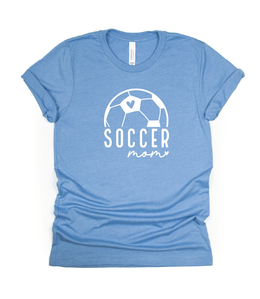 Soccer Mom Shirt blue