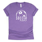 Soccer Mom Shirt purple