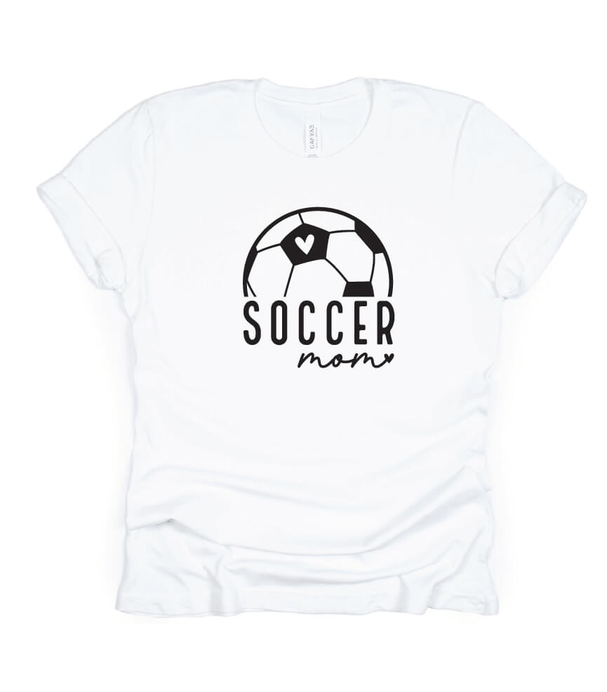 Soccer Mom Shirt white
