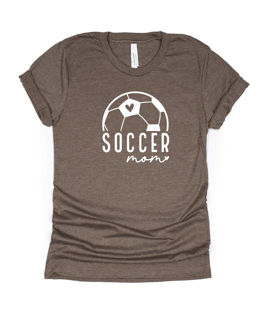 Soccer Mom Shirt brown