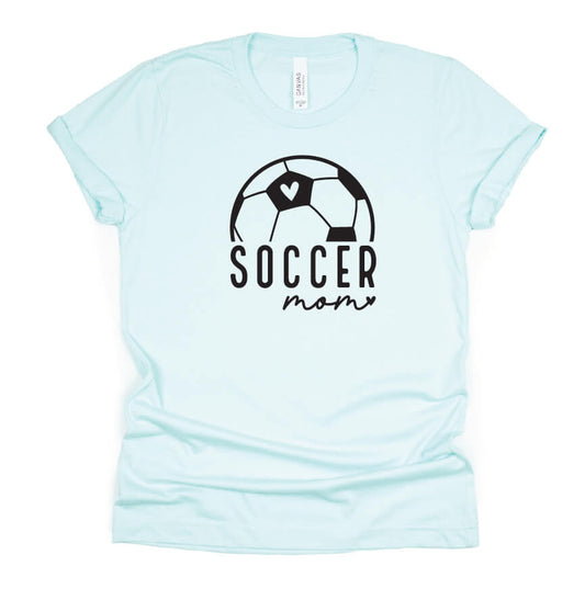 Soccer Mom Shirt light blue