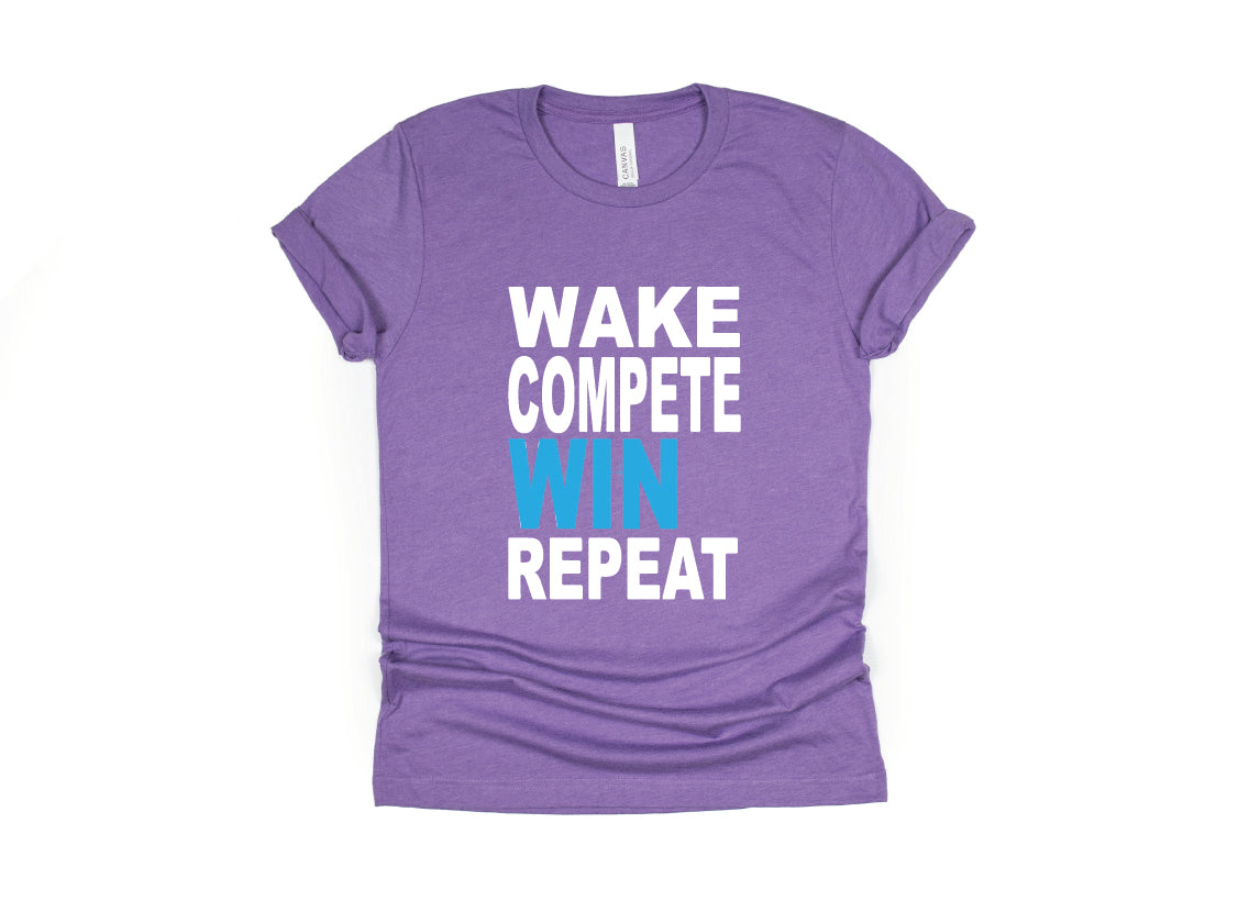 Wake Compete Win Repeat Youth Shirt