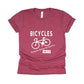 Bicycles, Putting Fun Between Your Legs Since 1817 - red