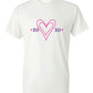 XOXO Heart T-Shirt white