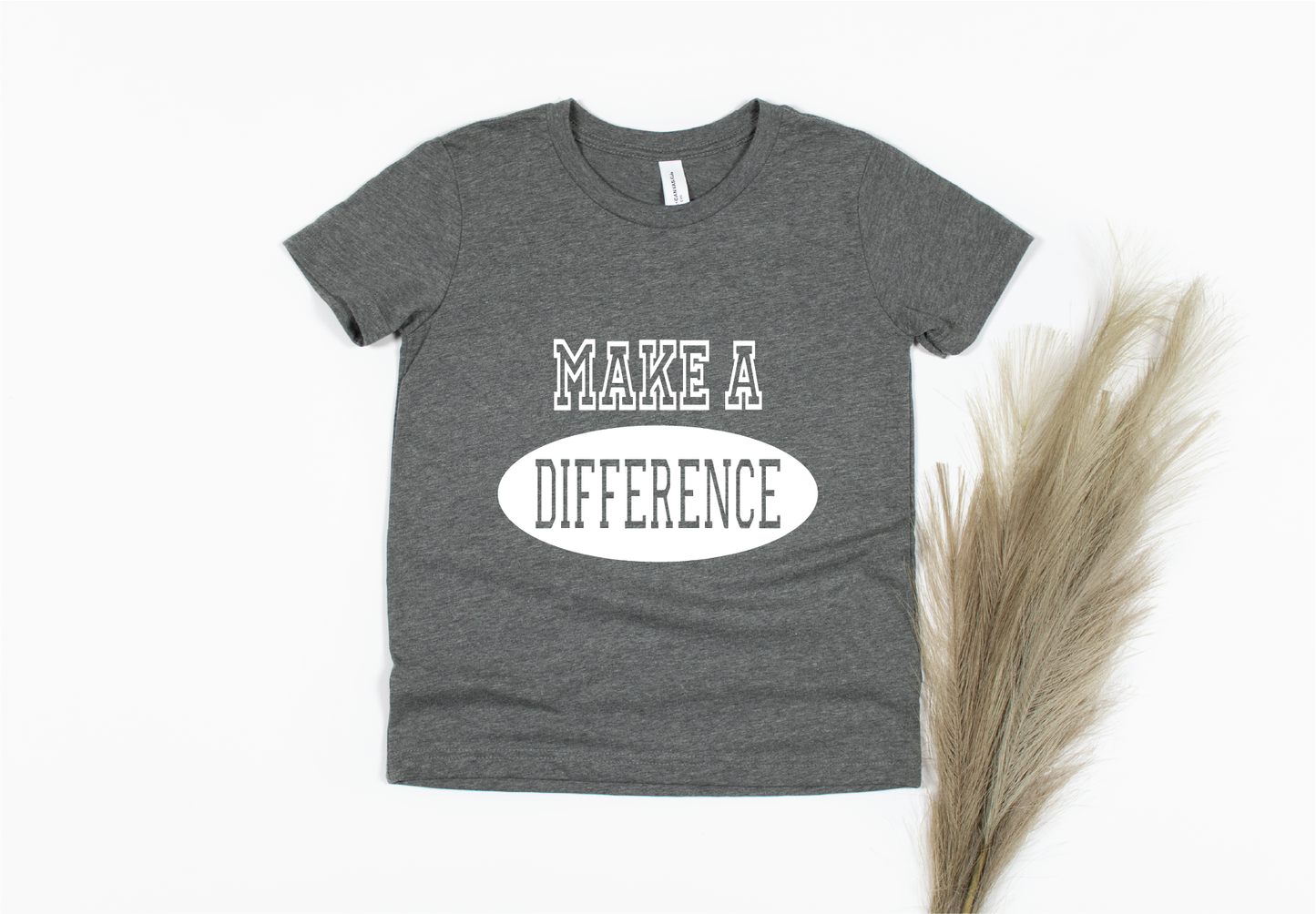 Make a Difference Shirt - gray