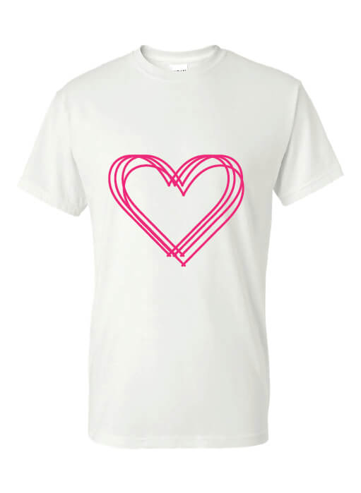 Hearts T-Shirt white