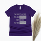 I'm Not Here to Be Average I'm Here to Be Awesome Shirt - purple