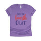 Chill the Fourth Out, July 4th Shirt - purple