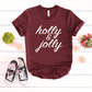 Holly & Jolly T-Shirt red