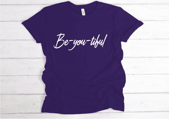 Be-you-tiful Shirt - purple