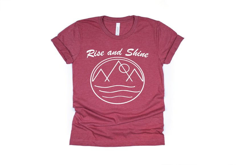 Rise and Shine Shirt - red