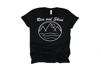 Rise and Shine Shirt - black
