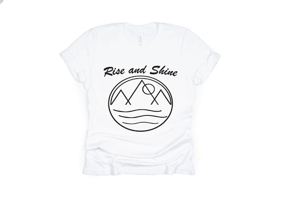 Rise and Shine Shirt - white