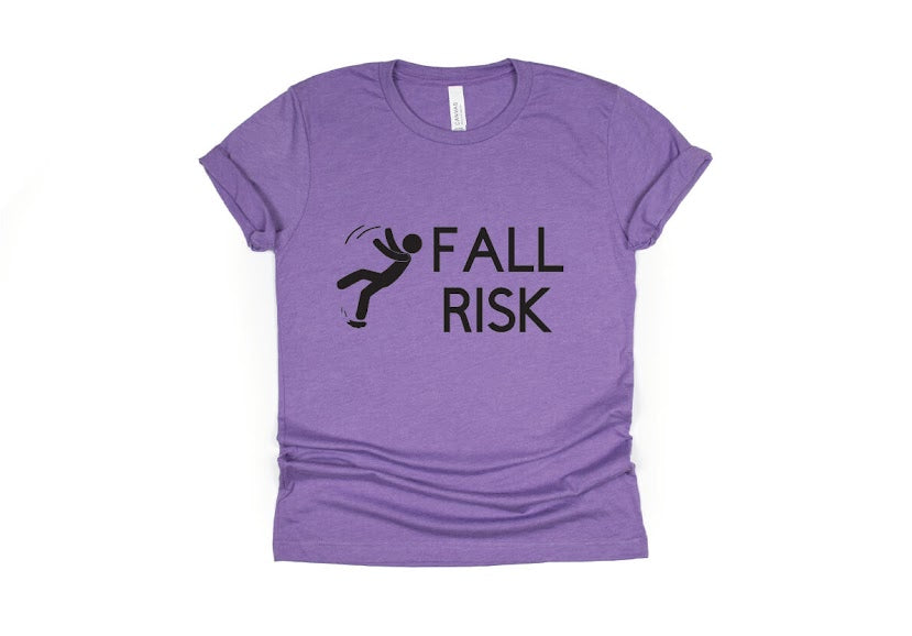 Fall Risk Shirt - purple
