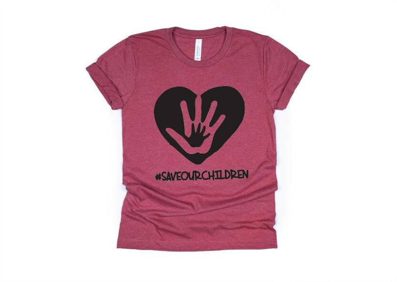 Save The Children Shirt - red
