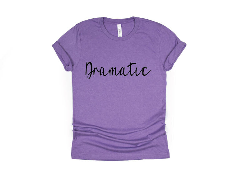 Dramatic Youth Shirt - purple