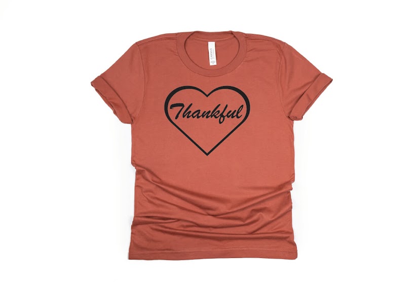 Thankful Shirt - rust