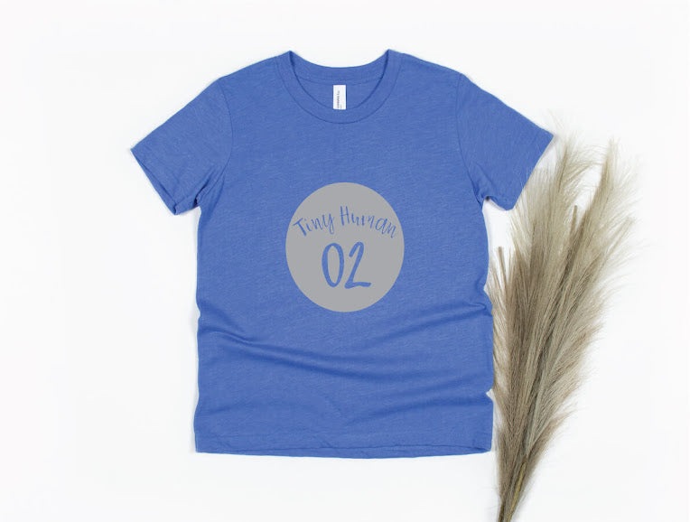 Tiny Human Shirt - blue