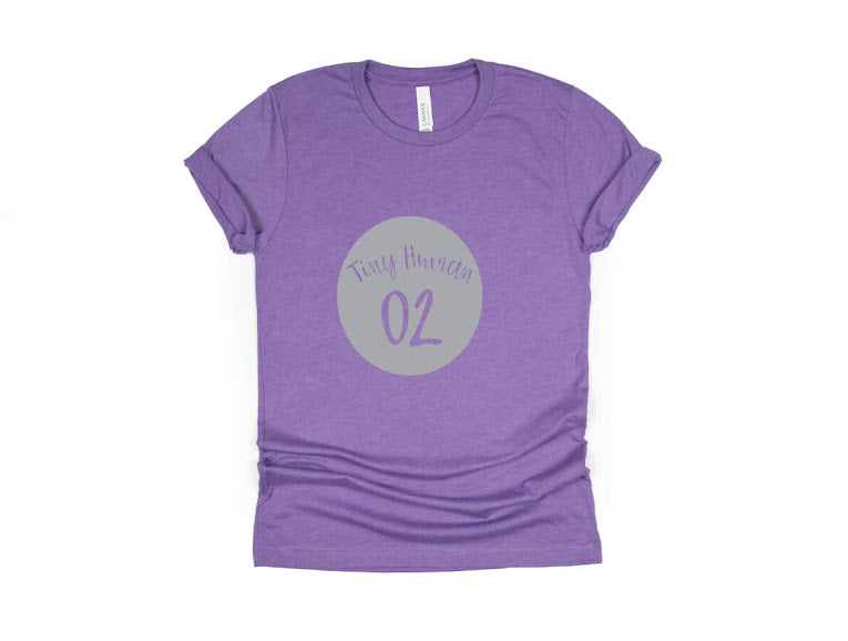 Tiny Human Shirt - purple