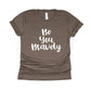 Be You Bravely Shirt - brown
