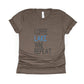 Coffee Lake Wine Repeat Shirt - brown