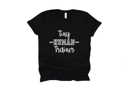 Tiny Human Trainer Shirt - black