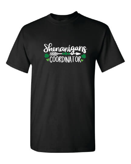 Shenanigans Coordinator T-Shirt black