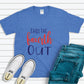 Chill the Fourth Out, July 4th Shirt - blue