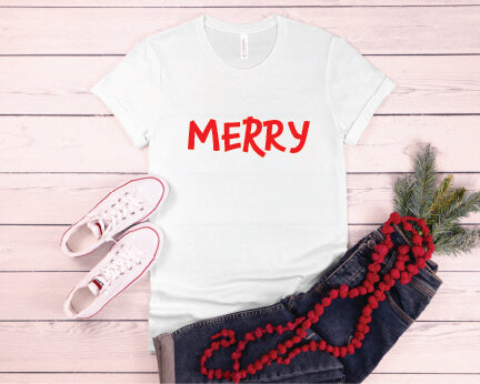 Merry T-Shirt white