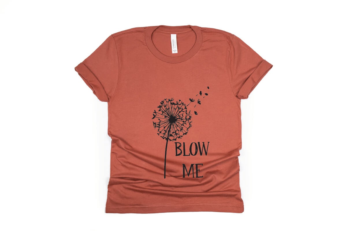 Blow Me Shirt - rust