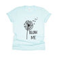 Blow Me Shirt - light blue