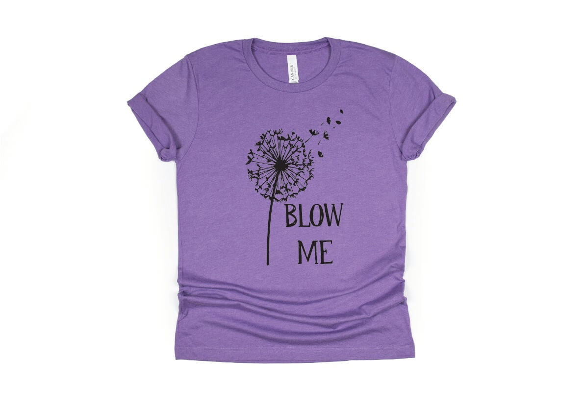 Blow Me Shirt - purple