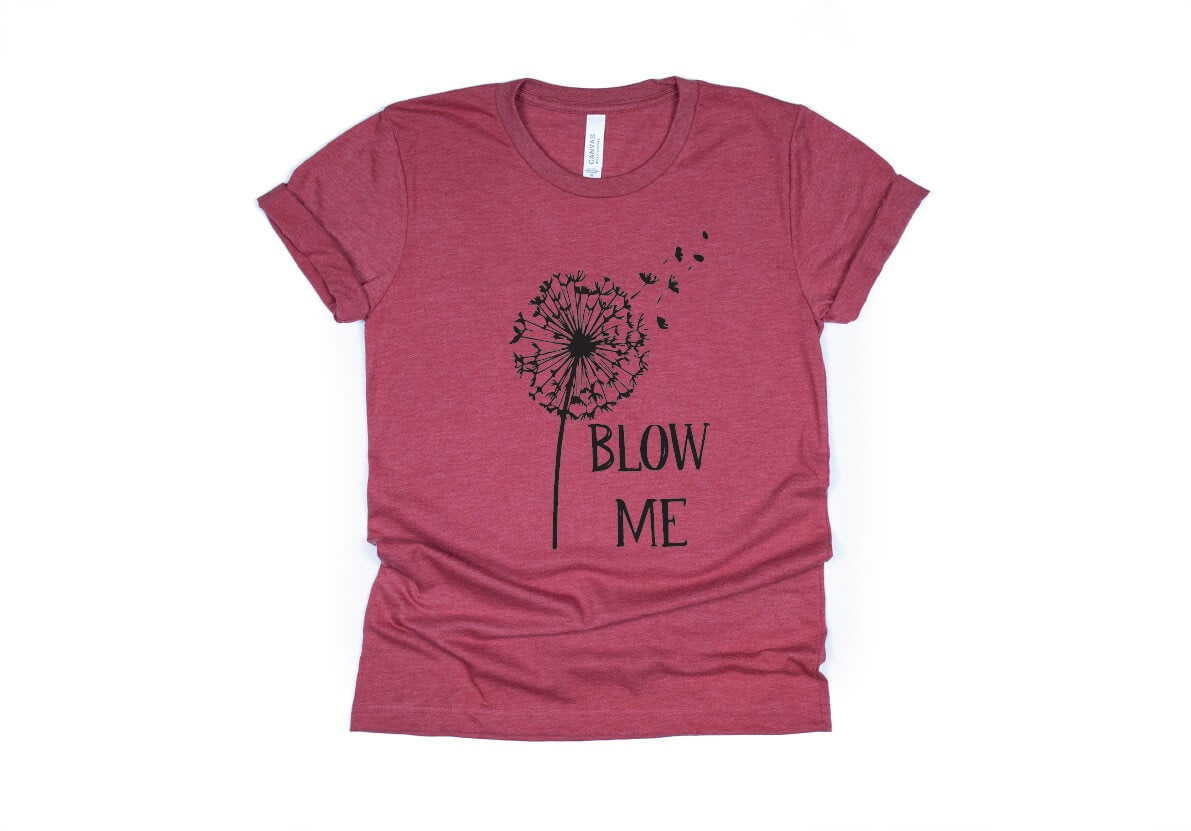 Blow Me Shirt - red