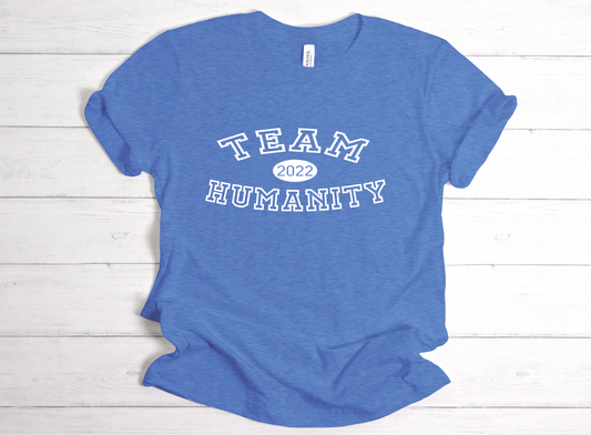 Team Humanity Shirt - blue