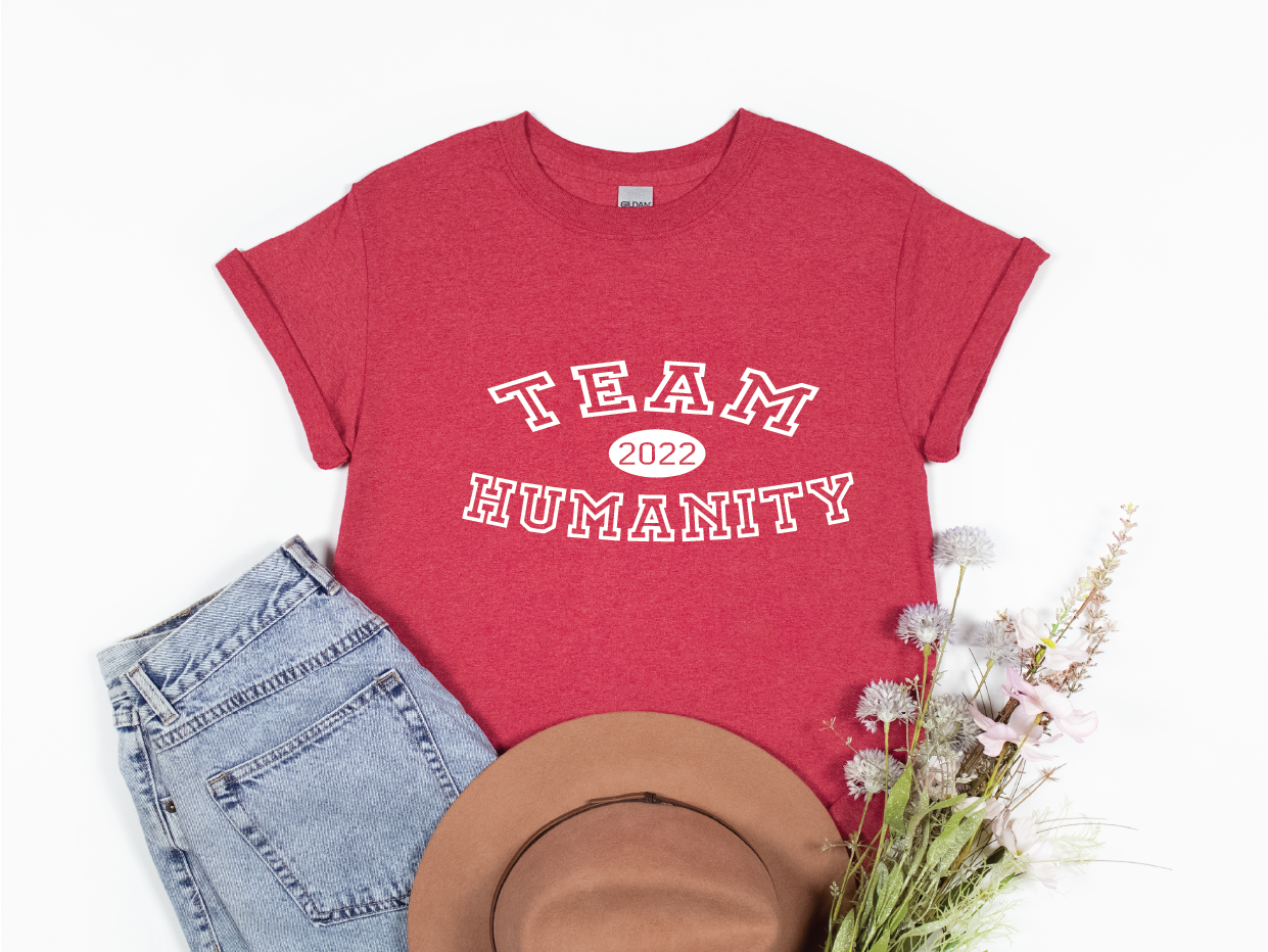 Team Humanity Shirt - red