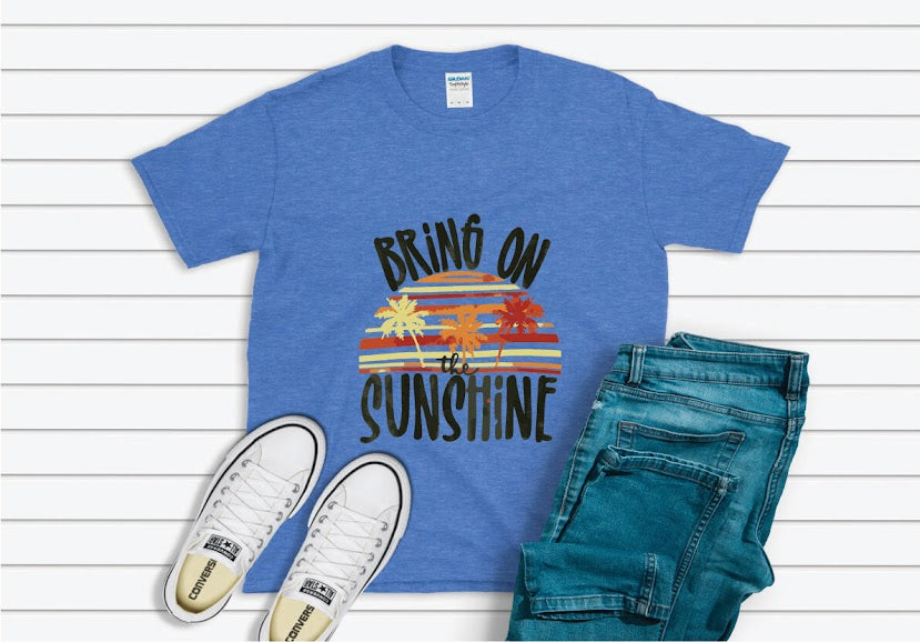 Bring on the Sunshine Shirt - blue