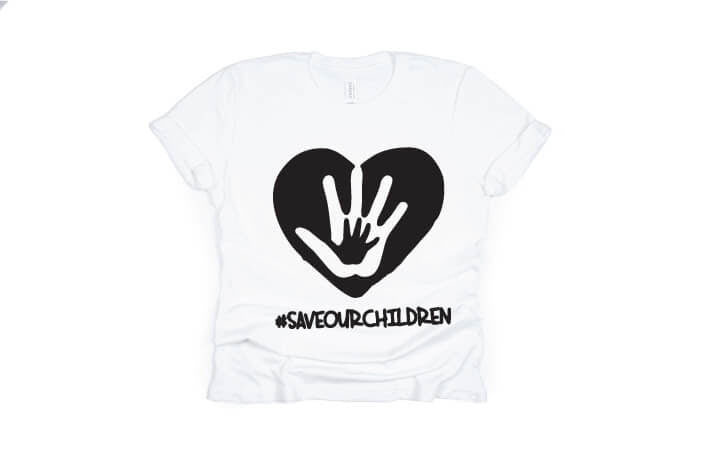 Save The Children Shirt - white