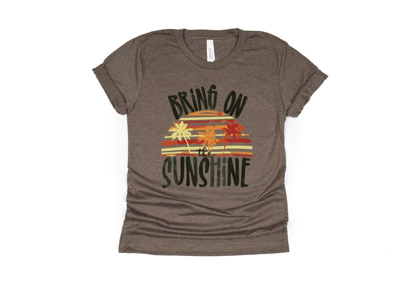 Bring on the Sunshine Shirt - brown
